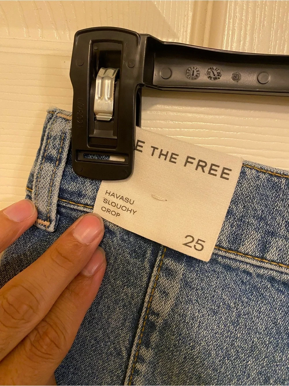 Free People We The Free Havasu Slouchy Cropped Jeans 25